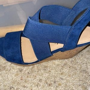 Navy wedges